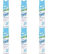 Oust Odour Eliminator Clean Scent, 300 Ml (Pack Of 6)