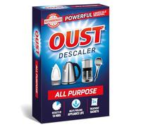 Oust Powerful All Purpose Descaler, Limescale Remover - Ideal for Kettles, Coffee Machines, Irons and Shower Heads, 3 Sachets