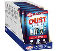 Oust Powerful All Purpose Descaler, New Formula, Limescale Remover ? Ideal for Kettles, Coffee Machines, Irons and Shower Heads, 3 Sachets x 6 (18