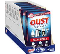 Oust Powerful All Purpose Descaler, New Formula, Limescale Remover - Ideal for Kettles, Coffee Machines, Irons and Shower Heads, 3 Sachets x 6 (18 Sachets Total)