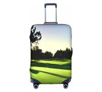 OUSXC Golf Course Trolley Suitcase Protective Cover Is Suitable For Luggage Sizes Between 18-32 Inches, White, M