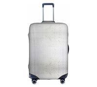 OUSXC Old White Brick Wall Trolley Suitcase Protective Cover Is Suitable For Luggage Sizes Between 18-32 Inches, White, XL