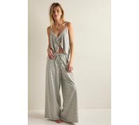 Out And About Trousers by Intimately at Free People in Light Grey Combo, Size: Small - female