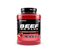 OUT ANGLED Beef Iso Plus, Beef Protein Isolate Powder, High Protein, Zero Fat and Sugar | 1.8kg 60 Servings | Paleo and Keto Friendly, Dairy and Gluten Free (1.8kg, Apple Raspberry) - Made in the UK