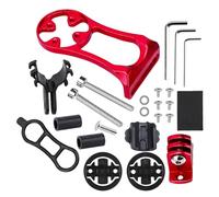 Out Bike Front Mount,Bike Computer Mount,Heavy Duty Aluminum Alloy Handlebar with Front Bike Mount - Lightweight Cycling Supplies, Stand