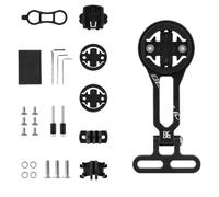 Out Front Bicycle Computer Mount Extension Bracket, Aluminum Alloy Multi-function Extension Bracket For Mountain Bike(black)