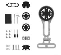 Out Front Bicycle Computer Mount Extension Bracket, Aluminum Alloy Multi-function Extension Bracket For Mountain Bike(Titanium)