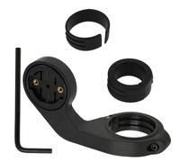 Out Front Bike Mount for Cycling Computer Display with Integrated Bike Headlight Mount, Handlebar Fit for 25.4mm and 31.8mm Bars, Stable Forward Viewing Position for Road Training and Daily Riding