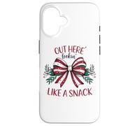 Out Here Lookin' Like A Snack Holiday Case for iPhone 16