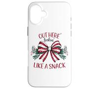 Out Here Lookin' Like A Snack Holiday Case for iPhone 16 Plus