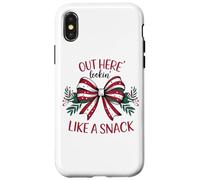 Out Here Lookin' Like A Snack Holiday Case for iPhone X/XS