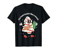 Out Here Looking Like A Snack Funny Boujee Christmas T-Shirt