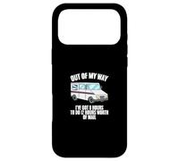 Out My Way Delivery Mail Postal Workers Humor Postmans Case for iPhone 17 Pro Max