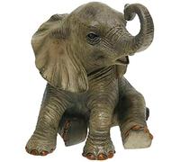 Out Of Africa Elephant Figurine by Lesser & Pavey, Resin, Multicoloured, One Size