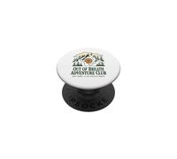 Out of Breath Adventure Club Don't Worry Hiker Camping Lover PopSockets Adhesive PopGrip