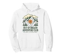 Out of Breath Adventure Club Don't Worry Hiker Camping Lover Pullover Hoodie