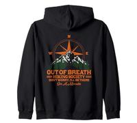 Out Of Breath Hiking Society Don't Worry Zip Hoodie