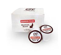 Out of Coffee Co., Bourbon Pecan, 12-Count Single Serve Pods, Ground Coffee, Flavored, Medium Roast, Note: No alcohol, 100% Arabica Coffee