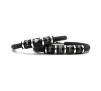 Out of Cornwall Personalised Mens Leather Bracelet for your Dad, Husband or boyfriend on his Birthday, Christmas or Fathers Day