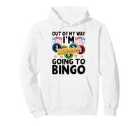 Out Of My Way I'm Going To Bingo Pullover Hoodie
