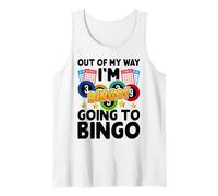 Out of My Way I'm Going to Bingo Tank Top