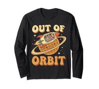 Out of Orbit Donut Rocket Waffle Planet Long Sleeve T-Shirt