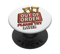 Out of Order Please Try Later PopSockets Adhesive PopGrip