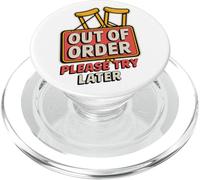 Out of Order Please Try Later PopSockets PopGrip for MagSafe