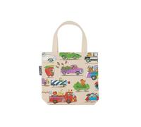 Out of Print Cars and Trucks and Things That Go Mini Tote Bag with Inner Pocket - Richard Scarry Small Tote Bag for Book Lovers and Kids