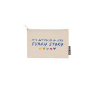Out of Print Funny Story by Emily Henry Zipper Pouch for Romance Readers - Accessory For Book Lovers to Carry Makeup and More