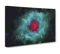 Out Of Space Vol.20 Canvas Print | Gallery Wrapped 30mm Frame Wall Art | 20x14 inches | Ready to Hang | Abstract Space Picture | Living Room Bedroom Lounge Office