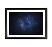 Out of Space Vol.27 in Abstract Framed Print | A2 Black Framed Wall Art | Ready to Hang | Abstract Space Picture | Living Room Bedroom Lounge Office