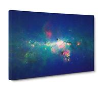 Out of Space Vol.46 Canvas Print | Gallery Wrapped 30mm Frame Wall Art | 30x20 inches | Ready to Hang | Abstract Space Picture | Living Room Bedroom Lounge Office