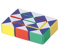 Out of The Blue 61/6604 3D Magic Cube snake Retro Travel Puzzle Toy