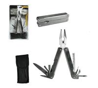Out of the blue 79/5114 Multitool Stainless Steel with 15 Functions Approx. 15 cm Including Bag on Blister Card