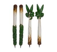 Out of the Blue Ballpoint Pen Joint Hemp Leaf Cannabis Blunt Bag Joke Item
