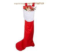 Out of the blue Jumbo Christmas Stocking, Red, approx. 1 54 m
