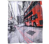 Out of the blue London Red Bus New Diy Design For Shower Curtain