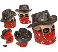Out of the blue Money Box, Red/Brown, M