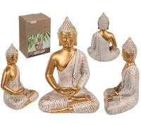 Out of the blue Polyresin Buddha Figurine 11 x 9 x 16.5 cm Gift Boxed