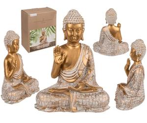 Out of the blue Polyresin Buddha Figurine 16.5 x 10 x 21 cm Gift Boxed