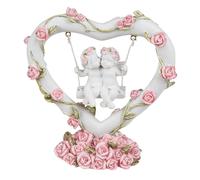 Out Of The Blue Polyresin Cherub Valentine Ornament in Pink Out Of The Blue Pink