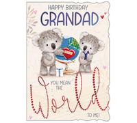 Out Of The Blue Studios Happy Birthday Grandad Premium Card Out Of The Blue