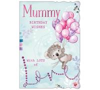 Out Of The Blue Studios Limited Mummy Birthday Wishes With Lots Of Love Premium Card