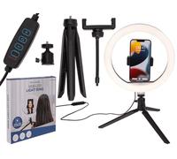 Out of the blue USB LED Ring with 3 Intensities, Diameter: Approx. 26 cm, in Gift Box