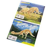 Out of the Blue Wooden Puzzle Dinosaur Skeleton