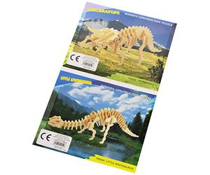 Out of the Blue Wooden Puzzle Dinosaur Skeleton