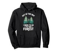 Out Of The Way Forest Adventure Design Lover Pullover Hoodie