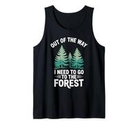 Out of The Way Forest Adventure Design Lover Tank Top