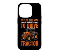 Out Of The Way I Need To Drive Tractor Case for iPhone 14 Pro
